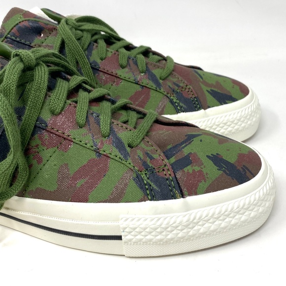 💖MEGA SALE💖Converse One Star Pro Low Top Cypress Green Women’s Canvas A03678C - Picture 3 of 10